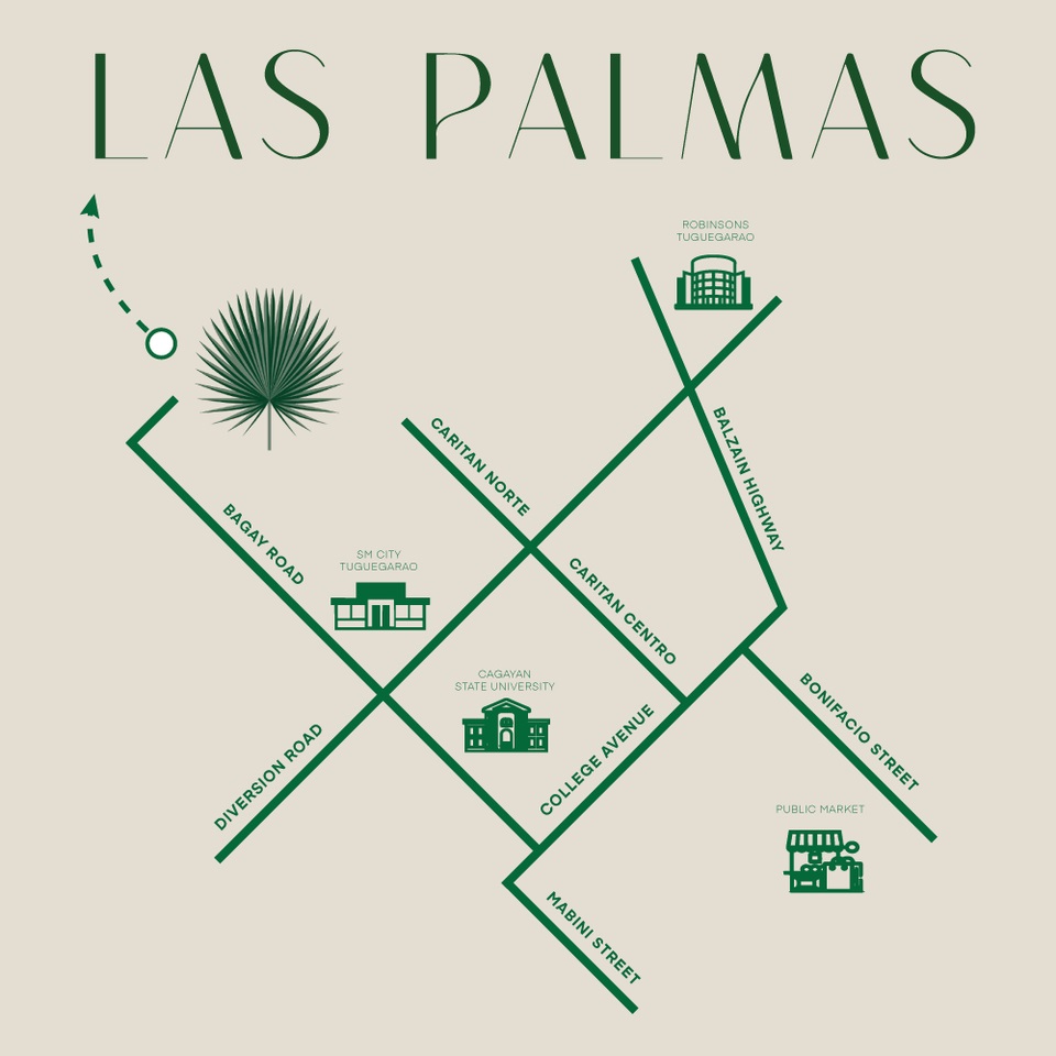 Las Palmas de San Jose Location Map